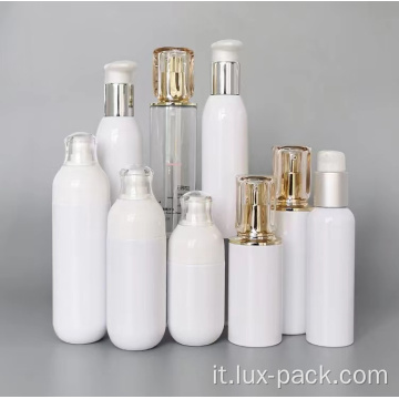 Bottiglia di spruzzatore per distributore di cosmetici ovali ecologici in plastica all&#39;ingrosso